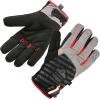 image:imageErgodyne ProFlex 814CR6 CutResistant Thermal Winter Work Gloves Level A6 Cut Protection Black Small