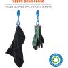 image:imageErgodyne Squids 3400ECO Recycled Glove Clip Holder with Dual Clips