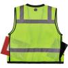image:imageErgodyne unisex adult Heavyduty Class 2 Heavy Duty Mesh Surveyors Vest Lime XXLarge3XLarge USLime