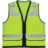 image:imageErgodyne unisex adult Heavyduty Class 2 Heavy Duty Mesh Surveyors Vest Lime XXLarge3XLarge USLime