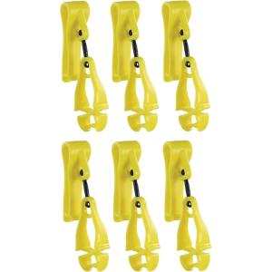 image:imageErgodyne Squids 3425 Swiveling Glove Clip Holder with Belt Clip 6Pack