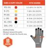 image:imageErgodyne ProFlex 7072 Cut Resistant Work Gloves ANSI A7 ASX Nitrile Coated Palms for Enhanced Grip on All Surfaces Abrasion Resistant 18g HPPE and Tungsten