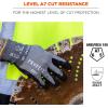 image:imageErgodyne ProFlex 7072 Cut Resistant Work Gloves ANSI A7 ASX Nitrile Coated Palms for Enhanced Grip on All Surfaces Abrasion Resistant 18g HPPE and Tungsten