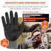 image:imageErgodyne ProFlex 7072 Cut Resistant Work Gloves ANSI A7 ASX Nitrile Coated Palms for Enhanced Grip on All Surfaces Abrasion Resistant 18g HPPE and Tungsten