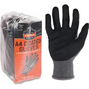 image:imageErgodyne ProFlex 7043 Nitrile Coated Work Gloves Cut Resistant ANSI A4 18gXLarge 12Pack