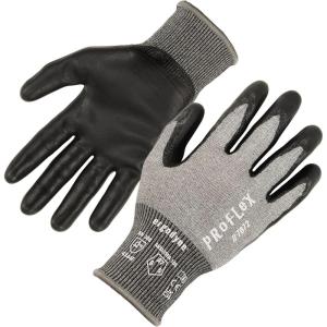 image:imageErgodyne ProFlex 7072 Cut Resistant Work Gloves ANSI A7 ASX Nitrile Coated Palms for Enhanced Grip on All Surfaces Abrasion Resistant 18g HPPE and Tungsten