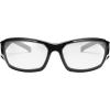 image:imageErgodyne  51083 Skullerz Thor AntiFog Safety Glasses  Black Frame InOutdoor LensClear Lens