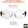 image:imageErgodyne Skullerz SAGA Frameless Safety Sunglasses Anti Fog Clear Lens 3Pack