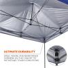 image:imageErgodyne SHAX 6052 HeavyDuty PopUp Canopy Tent Kit with Mesh Windows 10ft x 10ft Blue