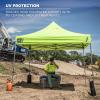 image:imageErgodyne SHAX 6052 HeavyDuty PopUp Canopy Tent Kit with Mesh Windows 10ft x 10ft Blue
