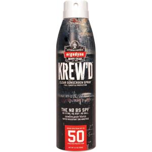 image:imageErgodyne KREWD 6353 Sunscreen Spray Broad Spectrum SPF 50 Water Resistant 55 oz55 Ounce Pack of 1