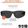 image:image3 Pack of Ergodyne Skullerz SAGA Frameless Safety Sunglasses Smoke Lens  CLear Lens  InOutdoor Lens