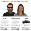 image:image3 Pack of Ergodyne Skullerz SAGA Frameless Safety Sunglasses Smoke Lens  CLear Lens  InOutdoor Lens
