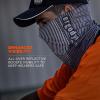 image:imageErgodyne Chill Its 6487 Reflective Multifunctional Headwear Bandana Neck Gaiter Face Mask Moisture Wicking Performance Fabric Black