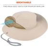 image:imageErgodyne Chill Its 8936 Lightweight Ranger Hat with Breathable Mesh Paneling UPF 50 Sun Protection Olive Large Extra LargeKhaki
