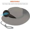 image:imageErgodyne Chill Its 8936 Lightweight Ranger Hat with Breathable Mesh Paneling UPF 50 Sun Protection Olive Large Extra LargeOlive