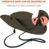 image:imageErgodyne Chill Its 8936 Lightweight Ranger Hat with Breathable Mesh Paneling UPF 50 Sun Protection Olive Large Extra LargeOlive