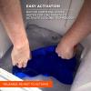 image:imageErgodyne ChillIts 6602 Evaporative Cooling Towel Blue Bulk Cooling Towels 50Pack