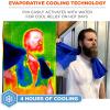 image:imageErgodyne ChillIts 6602 Evaporative Cooling Towel Blue Bulk Cooling Towels 50Pack