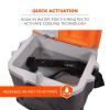 image:imageErgodyne ChillIts 6702 Cooling Bandana Evaporative Polymer Embedded Material for Cooling Relief Black 1 Count Pack of 1Black