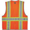image:imageErgodyne Unisex Twotone  Class 2 Two Tone Mesh Vest Single Size Orange Small USOrange