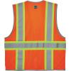 image:imageErgodyne Unisex Twotone  Class 2 Two Tone Mesh Vest Single Size Orange Small USOrange