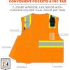 image:imageErgodyne Unisex Twotone  Class 2 Two Tone Mesh Vest Single Size Orange Small USOrange
