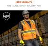 image:imageErgodyne Unisex Twotone  Class 2 Two Tone Mesh Vest Single Size Orange Small USOrange