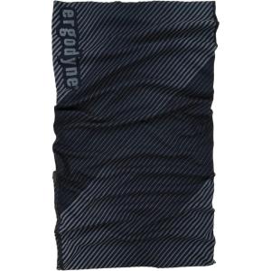 image:imageErgodyne Chill Its 6487 Reflective Multifunctional Headwear Bandana Neck Gaiter Face Mask Moisture Wicking Performance Fabric Black
