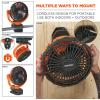 image:imageErgodyne Chill Its 6090 Portable Jobsite Fan Clip On and Magnetic Mount Rechargeable Fans