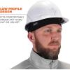 image:imageErgodyne Chill Its 6630 Skull Cap Lined with Terry Cloth Sweatband Sweat Wicking BlueBlack