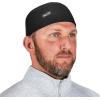 image:imageErgodyne Chill Its 6630 Skull Cap Lined with Terry Cloth Sweatband Sweat Wicking BlueBlack3pk
