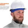 image:imageErgodyne Chill Its 6630 Skull Cap Lined with Terry Cloth Sweatband Sweat Wicking BlueBlue