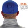 image:imageErgodyne Chill Its 6630 Skull Cap Lined with Terry Cloth Sweatband Sweat Wicking BlueBlue3pk