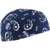 image:imageErgodyne Chill Its 6630 Skull Cap Lined with Terry Cloth Sweatband Sweat Wicking BlueNavy Western