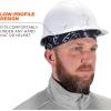 image:imageErgodyne Chill Its 6630 Skull Cap Lined with Terry Cloth Sweatband Sweat Wicking BlueNavy Western3pk