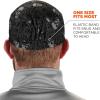 image:imageErgodyne Chill Its 6630 Skull Cap Lined with Terry Cloth Sweatband Sweat Wicking BlueSkulls