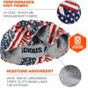 image:imageErgodyne Chill Its 6630 Skull Cap Lined with Terry Cloth Sweatband Sweat Wicking BlueStars and Stripes