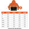 image:imageErgodyne UnisexAdult Glowear 8311bk Essential Hivis Hooded Sweatshirt  Type R Class 3 Black BottomOrange