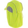 image:imageErgodyne Womens Highperformance Hat And Neck Shade Baseball Cap OrangeLime