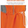 image:imageErgodyne Womens Highperformance Hat And Neck Shade Baseball Cap OrangeOrange
