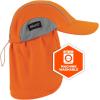 image:imageErgodyne Womens Highperformance Hat And Neck Shade Baseball Cap OrangeOrange