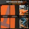 image:imageErgodyne unisexadult Glowear 8317bk Performance Hivis Hooded Sweatshirt  Type R Class 3 Black BottomOrange