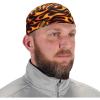 image:imageErgodyne Chill Its 6630 Skull Cap Lined with Terry Cloth Sweatband Sweat Wicking BlueYellow  Orange   Black