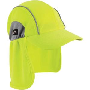 image:imageErgodyne Womens Highperformance Hat And Neck Shade Baseball Cap OrangeLime