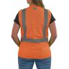 image:imageErgodyne GloWear 8215BAWS Womens High Visibility Vest Breakaway Shoulders and Sides Type R Class 2 Hook amp Loop Hi Vis Vests for Women