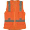 image:imageErgodyne GloWear 8247ZWS Womens High Visibility Surveyor Vest 4 Pockets Type R Class 2 Zipper HiVis Vests for Women