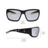 image:imageErgodyne Skullerz BALDR Anti Scratch Safety Glasses AntiFog ANSI z871InOutdoor Lens