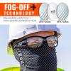 image:imageErgodyne Skullerz BALDR Anti Scratch Safety Glasses AntiFog ANSI z871InOutdoor Lens