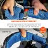 image:imageErgodyne ChillIts 6614 Hard Hat Sweatband Top Pad amp Ratchet Pad Moisture Wicking Sweatbands Cooling Accessories for Hard Hats